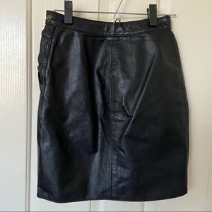 mini skirt black